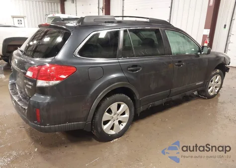 2011 Subaru Outback 2.5I Premium z USA, uszkodzony, nr VIN 4S4BRBGC0B1333835